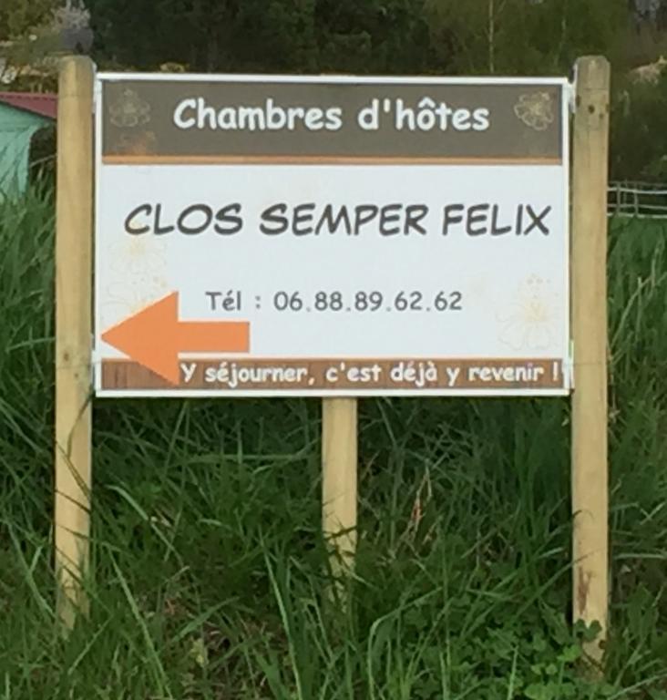 Chambres D'Hotes Du Clos Semper Felix Sainte-Bazeille Esterno foto